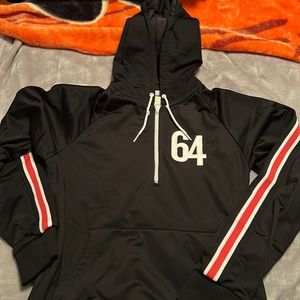 Tokyo patched 1/2 zip jacket